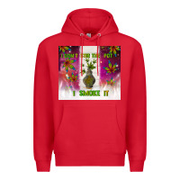Red i don't stir the pot i smoke it Premium Hoodie - TumblerDesignByShophia
