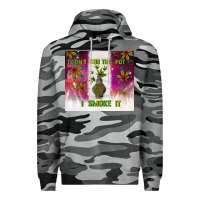 Slate Camo i don't stir the pot i smoke it Premium Hoodie - TumblerDesignByShophia