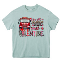Arona I've got bus full of Valentine Heavy Core Tee - RacoonDesign