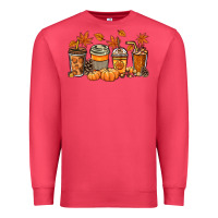 Cardinal Fall coffee cups Premium Sweatshirt - NancyCooperArtShop