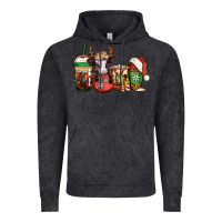 Vintage Black christmas baby calf coffee cups Vintage Hoodie - Jasminsmagicworld