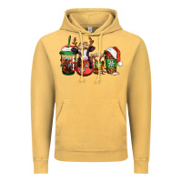 Vintage Mustard christmas baby calf coffee cups Vintage Hoodie - Jasminsmagicworld