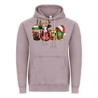 Vintage Zinc christmas baby calf coffee cups Vintage Hoodie - Jasminsmagicworld