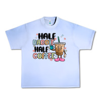 Grape Ice half baddie half coffee Urban Heavy Tee - MaliasSmallBusiness