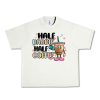 Pistachio half baddie half coffee Urban Heavy Tee - MaliasSmallBusiness