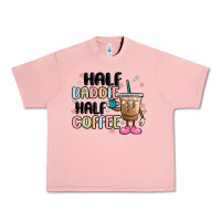 Salmon half baddie half coffee Urban Heavy Tee - MaliasSmallBusiness