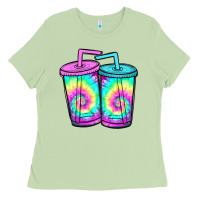 Matcha tie dye loaded tea Ladies Tee - JahusDesignShop