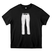 Black baseball uniform pant fa element Heavy Core Tee - FaDigitalArtStudio