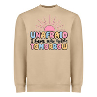 Mushroom unafraid i know who holds tomorrow Heavyweight Sweatshirt - MaliasSmallBusiness