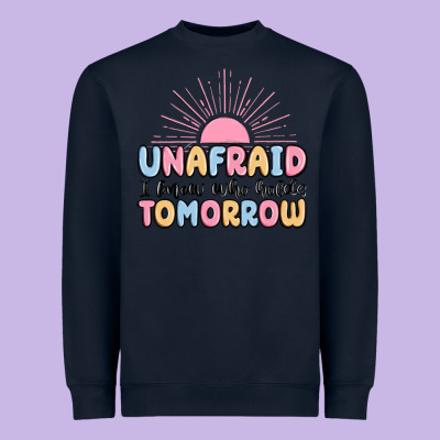 Unafraid I Know Who Holds Tomorrow Heavyweight Sweatshirt Designed By Maliassmallbusiness