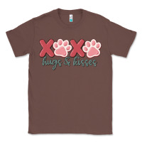 Chestnut xoxo hugs and kisses Classic Tee - MaliasSmallBusiness