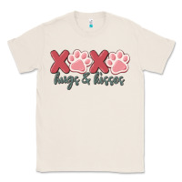 Natural xoxo hugs and kisses Classic Tee - MaliasSmallBusiness