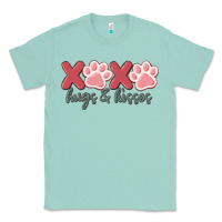 Seafoam xoxo hugs and kisses Classic Tee - MaliasSmallBusiness