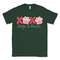 Sports Green xoxo hugs and kisses Classic Tee - MaliasSmallBusiness