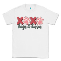 White xoxo hugs and kisses Classic Tee - MaliasSmallBusiness