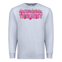 Heather Grey breast cancer occupational therapist Premium Sweatshirt - texasbilliewilder