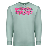 Seafoam breast cancer occupational therapist Premium Sweatshirt - texasbilliewilder