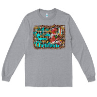 Heather Grey just a girl who loves christmas Long Sleeve Tee - JahusDesignShop