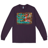 Plum just a girl who loves christmas Long Sleeve Tee - JahusDesignShop