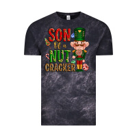 Cloud Black Christmas son of a nutcracker Vintage Tee - NancyCooperArtShop