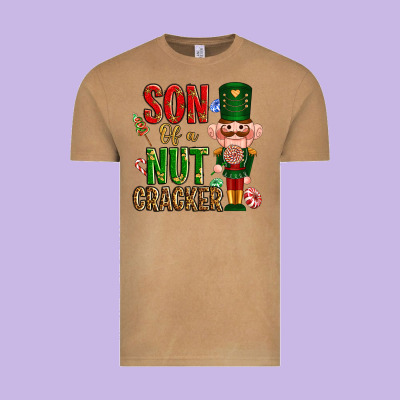 Christmas Son Of A Nutcracker Vintage Tee Designed By Nancycooperartshop