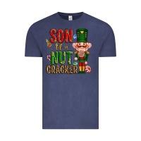 Vintage Denim Christmas son of a nutcracker Vintage Tee - NancyCooperArtShop