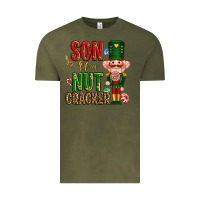 Vintage Olive Christmas son of a nutcracker Vintage Tee - NancyCooperArtShop