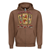 Chestnut dont stop believin christmas Zipper Hoodie - SublimationCraftShop