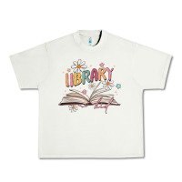Pistachio library kid Urban Heavy Tee - MaliasSmallBusiness
