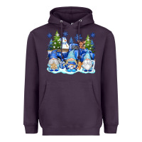 Plum snow gnome truck Heavyweight Hoodie - texasbilliewilder
