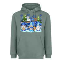 Sage snow gnome truck Heavyweight Hoodie - texasbilliewilder