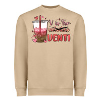 Mushroom v is for valentine venti Heavyweight Sweatshirt - MaliasSmallBusiness