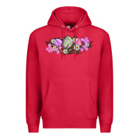 Cardinal Easter eggs and crown of thorns Easter Day Premium Hoodie - HowdyJamesFarm