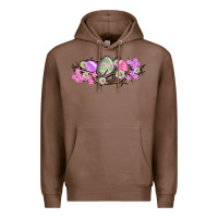 Chestnut Easter eggs and crown of thorns Easter Day Premium Hoodie - HowdyJamesFarm