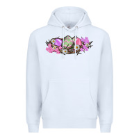 White Easter eggs and crown of thorns Easter Day Premium Hoodie - HowdyJamesFarm