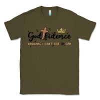 Army Green godfidence Classic Tee - MaliasSmallBusiness
