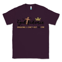 Plum godfidence Classic Tee - MaliasSmallBusiness