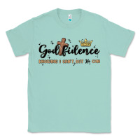 Seafoam godfidence Classic Tee - MaliasSmallBusiness