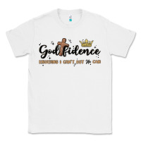 White godfidence Classic Tee - MaliasSmallBusiness
