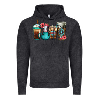 Vintage Black Baby calf coffee cups Vintage Hoodie - Jasminsmagicworld