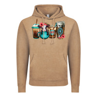 Vintage Coffee Baby calf coffee cups Vintage Hoodie - Jasminsmagicworld