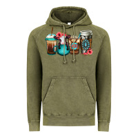 Vintage Olive Baby calf coffee cups Vintage Hoodie - Jasminsmagicworld