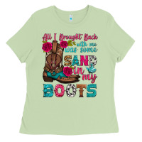 Matcha all i brought back with me was some sand in my boots Ladies Tee - HRA Design Shop