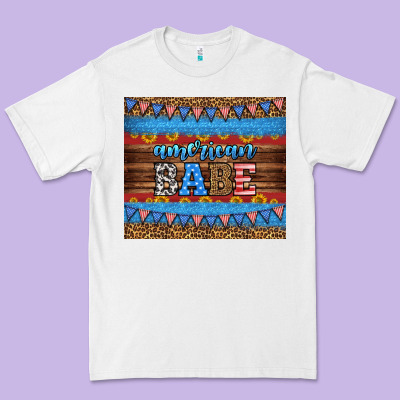 American Babe Tumbler Premium Tee Designed By Hra Design Shop