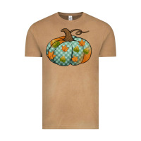 Vintage Camel blue plaid autumn pumpkin Vintage Tee - Jasminsmagicworld