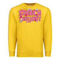 Lemon breast cancer speech therapist Premium Sweatshirt - texasbilliewilder