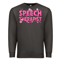 Smoke breast cancer speech therapist Premium Sweatshirt - texasbilliewilder