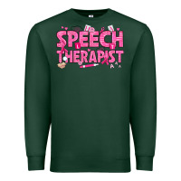 Sports Green breast cancer speech therapist Premium Sweatshirt - texasbilliewilder