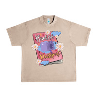 French Oak bookish passport Urban Heavy Tee - MaliasSmallBusiness