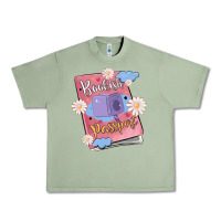 Oil Green bookish passport Urban Heavy Tee - MaliasSmallBusiness